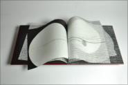 FAMA, aus den Metamorphosen des Ovid, Knstlerbuch, Stahldecke mit Filzeinlage, versch. Japanpapiere, 25 Exemplare