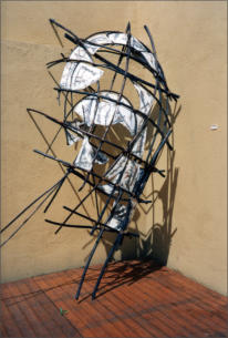 GR. SCHWINGE Keramik Holz, Johanniskirche Oberursel, 1994